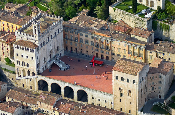 Sosta camper Gubbio