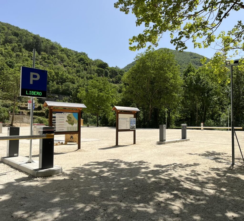 sosta camper scanno