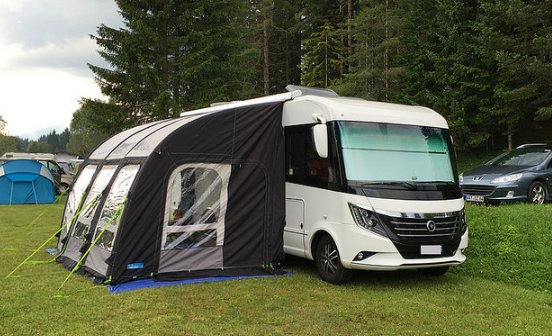 Veranda gonfiabile per camper