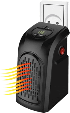 Riscaldare camper con stufa elettrica Handy Heater
