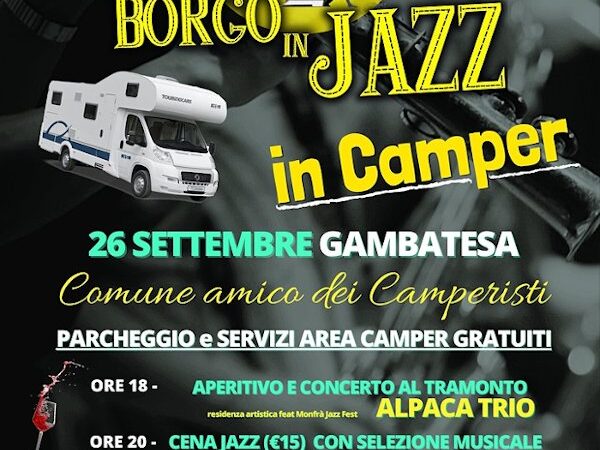 borgo in jazz in camper