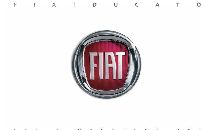Manuale Fiat Ducato X244 per Camper