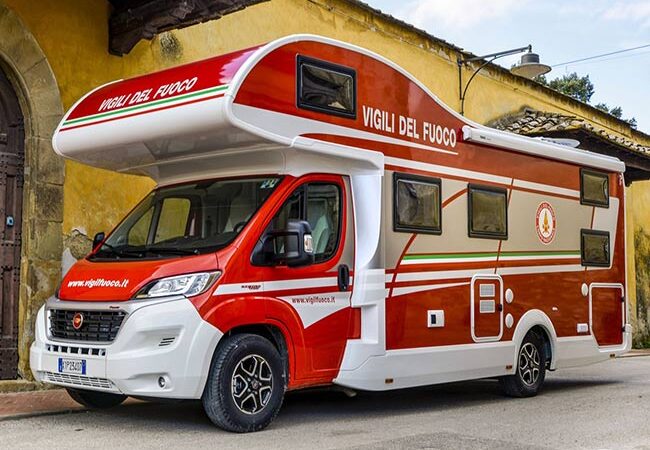 Il Camper dei Vigili del Fuoco