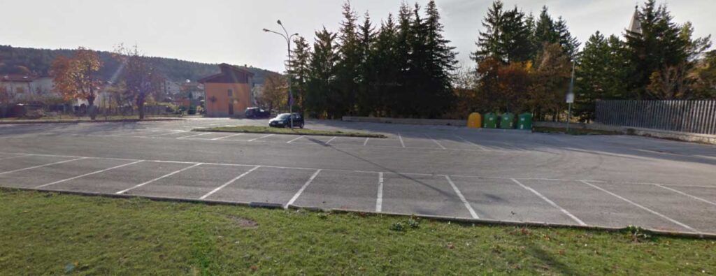 sosta camper a campo di giove