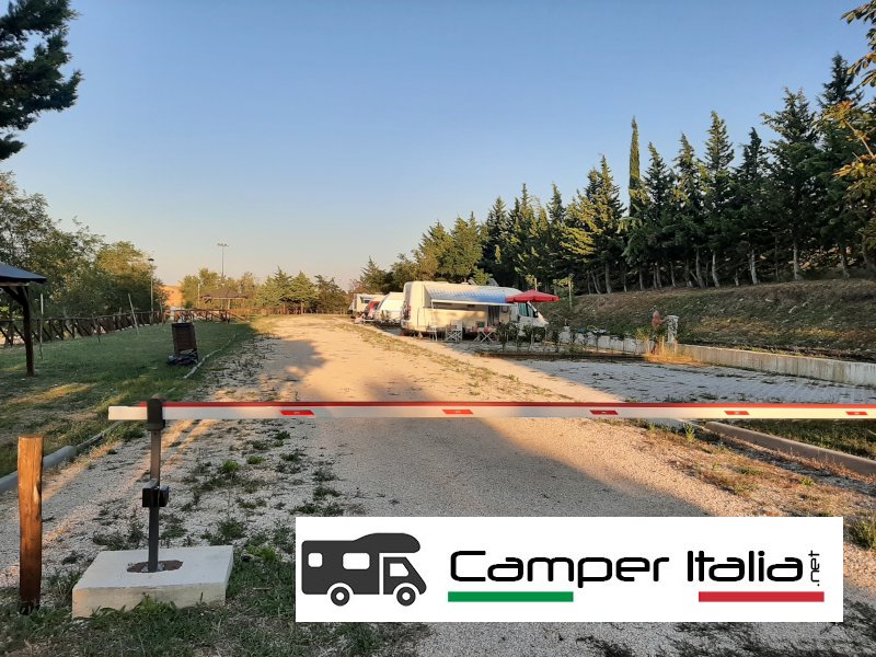 Sosta camper a Biccari